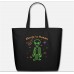 Allergic To Humans Black Eco-Friendly Tote Bag